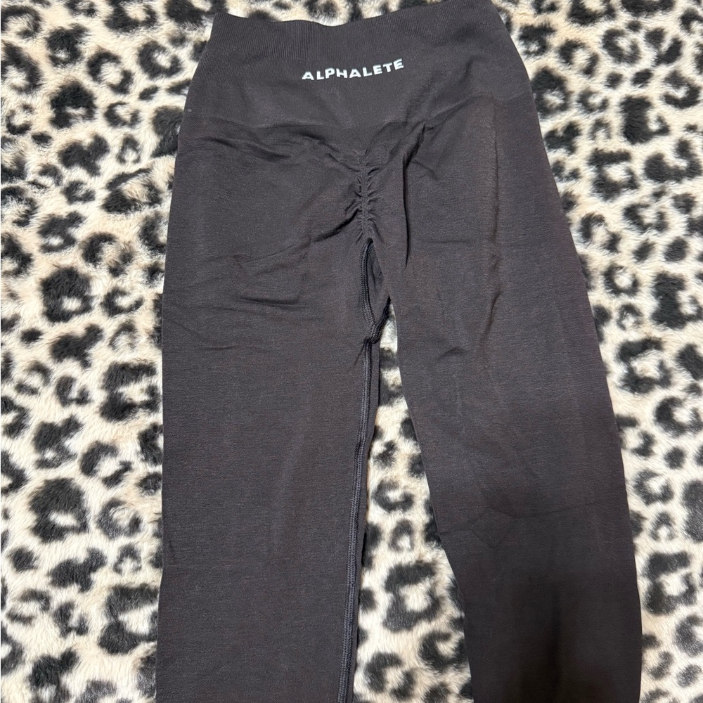 Alphalete XS Brown Shaping Leggings